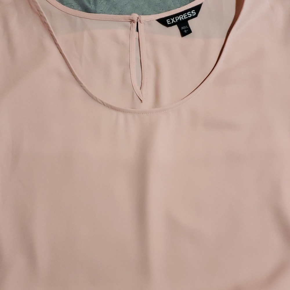 Express Peach Blouse